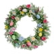 thumbnail image 5 of Corona de flores de huevo de Pascua Corona de puerta de primavera y verano Corona de flores artificiales para 35cm, 5 of 9