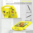 thumbnail image 4 of ShellTech Kids Case for Onn 7 inch Tablet Case (2024) Gen 4 Model:100135924,Kids Boy Girl EVA Case Shockproof Stand Handle Cover for Onn 7 inch Tablet 2024 Gen 4,Yellow, 4 of 8