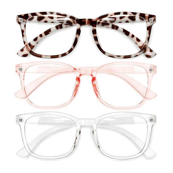 HBMYN Stylish Eyewear Frame Accessories-Blue Light Glasses for Woman-Computer Glasses for Blue Light Blocking,Versatile Blue Light Blocking Glasses