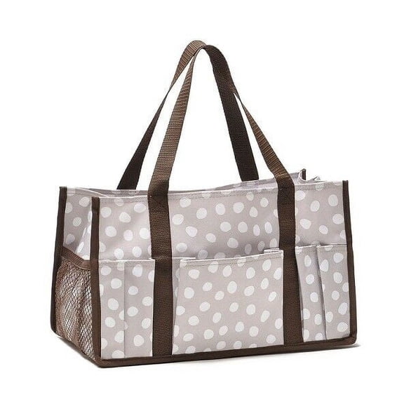 Mytopshop New Keep It Caddy Mini Organizer Picnic Lunch Storage Tote Bag 31 Gift In Lotsa Dots