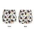 thumbnail image 3 of Balery Rottweiler Pantalones cortos deportivos para mujer con forro y dos bolsillos, elásticos, para entrenamiento, gimnasio, yoga-Small, 3 of 7