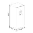 thumbnail image 4 of Refrigerador Atvio 7 Pies AT-6.6URR Rojo, 4 of 4