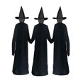 thumbnail image 2 of Decoraciones de Halloween al aire libre - Sensor activado por sonido de s gritando de la mano con luz grande (juego de 3) Sin varilla Sunnimix Brujas gritando, 2 of 8