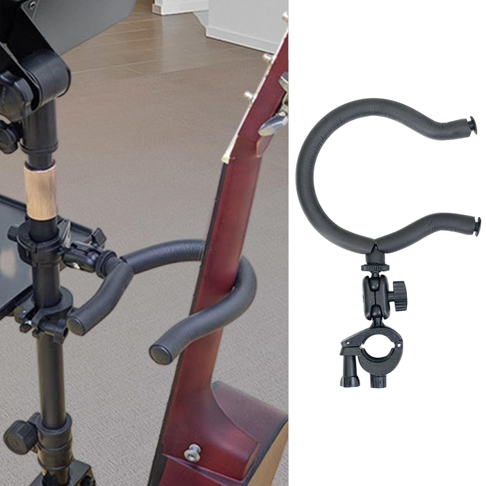 Cello Hanger Guitar Holder Music Stand Clamp Sturdy Iron Easy Fit for Studio Concert Stage