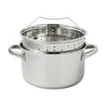 Mainstays Stainless Steel 4Quart Steamer Pot with Glass Lid