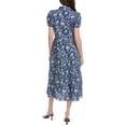 thumbnail image 2 of Sail to Sable womens  Button Front Midi Dress, XL, Blue, 2 of 3