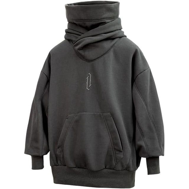 Chandails à Capuchon Hip-Hop Unisexes Surdimensionnés d'Automne, Sweat à Capuche Rétro pour Femmes et Hommes