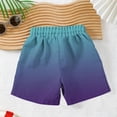 thumbnail image 4 of Fancifize Boys Summer Beach Sweat Shorts Casual Elastic Waist Wide Leg Short Pants Kids Vacation Tie Dye Shorts, 4 of 6