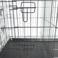 thumbnail image 4 of 42" Pet Kennel Cat Dog Folding Steel Crate Animal Playpen Wire Metal, 4 of 8