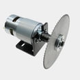 thumbnail image 4 of 2 Sets Gear Motor Bracket Premium Small Motor Mount Horizontal Mounting Bracket, 4 of 4