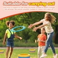 thumbnail image 7 of NAISHIER 4 Pcs 11 Inch Soft Discs Flying Discs for Adults, Lightweight Outdoor Tossing Toy, 7 of 7