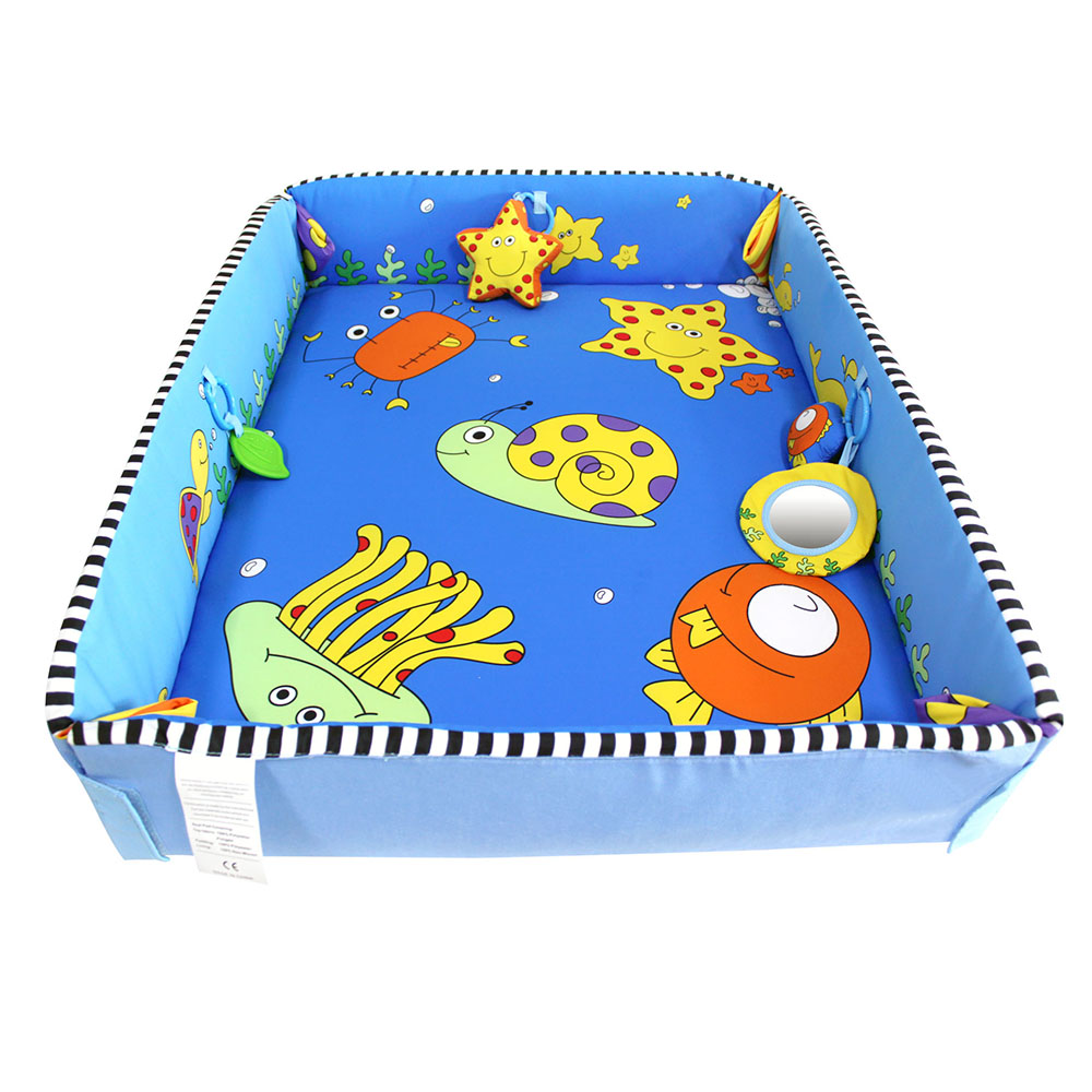 ocean world baby play mat
