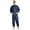 Navy Blue, variant on Kaerm Men's One Piece Work Coveralls Jumpsuits Long Sleeves Front Zipper Workshop Body Suits Yellow 4XL