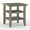 Distressed Gray, variant on Trent Home Wood 19" Square Transitional End Table in Warm Walnut Brown