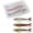 Black, variant on Beloadence Fishing Lures, Fishing Gear, Realistic Fishing Bait, Sharp Treble Hook, Long-Range Casting, Suitable for Various Water Bodies, 3Pc