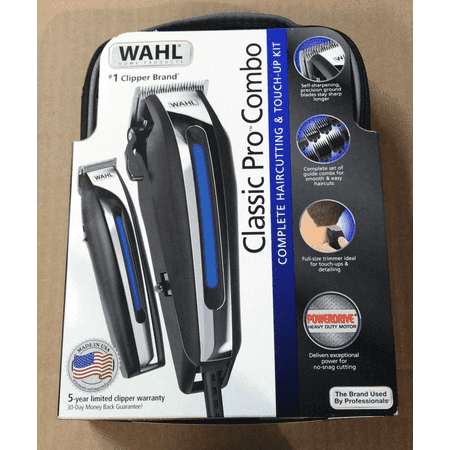 Wahl Classic Pro Combo Complete Haircutting & Touch Up Kit, Model 79542