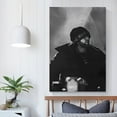 thumbnail image 5 of Odetari RAPPER Popular Art Poster Canvas Poster Wall Art Picture Prints Hanging Photo Gift Decor Home Posters Artworks 12x18inch(30x45cm), 5 of 6