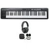 M-Audio Keystation 61 II 61-Key USB MIDI Keyboard Controller + Studio Headphones