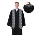 thumbnail image 4 of Haiem Video Game Pattern Graduation Stole 2024 | Premium Satin Sash for Graduation Ceremony, 4 of 7