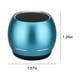 thumbnail image 3 of Pisexur - Altavoz Bluetooth de metal para hombre, minialtavoz, subwoofer portátil para exteriores, sonido HIFI, reducción de ruido inteligente, organizador de electrónica para niños, 3 of 6