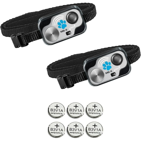 Genuine 2-PK MS-5 Automatic Pet Door Collars with 6 Free Batteries