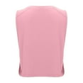 thumbnail image 7 of Running Tops for Women Sleeveless Tank Tops for Women Open Back Undershirt Sleeveless Shirts Lightweight Racerback Breathable Tee (Pink,M), 7 of 7