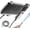 Chrome, variant on HOPOPRO 2-in-1 High Pressure Rain Shower Head with Handheld, Black Dual Showerheads with Hose, Tool-Free Install