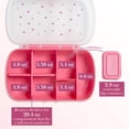 thumbnail image 4 of Cajas para Snacks Estilo Bento de Paris Hilton 2-Pack con 7 Compartimentos, 4 of 7