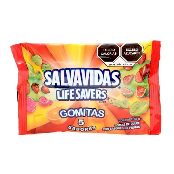 Gomitas Life Savers 5 sabores 56 g