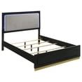thumbnail image 3 of Caraway 4-piece California King Bedroom Set Black, 3 of 9