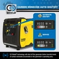 thumbnail image 3 of Champion 4500-Watt RV Ready Portable Inverter Generator with Quiet Technology and CO Shield®, 3 of 6