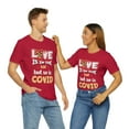 thumbnail image 6 of Love Is In The Air But So Is Covid Funny T-Shirt Cute Nurse Valentine Shirt, 6 of 6