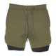 thumbnail image 1 of Pantalones cortos de entrenamiento para hombre con cordón, entrenamiento de gimnasia, ejercicio, deporte, secado rápido Cola Pantalones cortos de fitness para hombres, 1 of 3