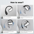 thumbnail image 5 of Byseng Bluetooth 5.4 Over Ear Earbuds, Q16S Wireless Earbuds for Sports, Built-in Mic, 50H Playtime, 5 of 8