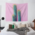 thumbnail image 3 of Tapiz de pared Tapiz de Decoración de pared Tapiz Manta de pared Hoja de tapiz para colgar en pared, Funda de sofá, Cortina, , Decoració Rosa 150X130cm Baoblaze Tapices para colgar en la pared, 3 of 8