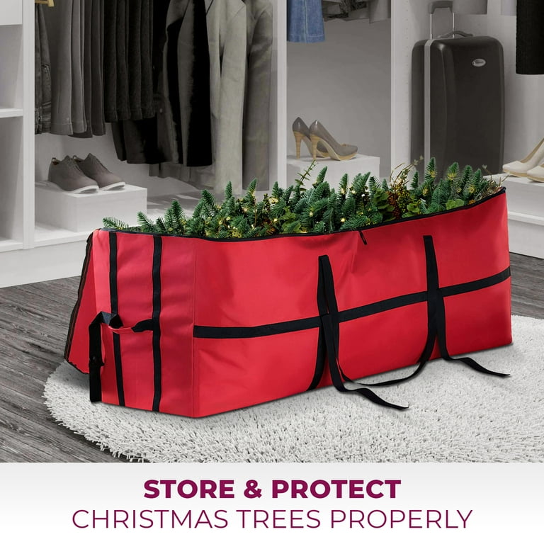 Christmas Tree Storage Bag - Stores A 7.5 Foot Disassembled Artificial
