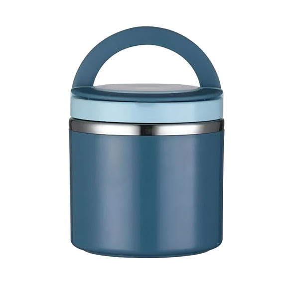 ACDANC 2026 New 20Oz Stainless Steel Vacuum Insulated Thermos Food Jar,Thermos for Hot Food and Cold Food,Wide Mouth Leak-Proof Soup Thermos for Adults,10 Hours Hot and 16 Hours Cold,Blue