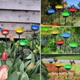 thumbnail image 2 of Bird Feeder With Adjustable Metal Stakes Suitable For Outdoor Garden Wildlife Watering Station Rain Collector Decoration, 2 of 8