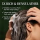 thumbnail image 2 of Champú sólido Green Triangle, jabón en barra, champú natural para fortalecer y dar brillo al cabello, tamaño de viaje, fórmula hidratante y calmante., 2 of 4