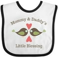 thumbnail image 3 of Inktastic Mommy & Daddy's Little Blessing Boys or Girls Baby Bib, 3 of 4