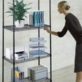 thumbnail image 2 of Safco Commercial - Étagère - 4 Tablettes - Acier - Noir, 2 of 5