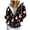 Black, variant on zaveiop Women's Novelty Print Zip up Hoodies Long Sleeve Hooded Sweatshirt Jacket with Pocket (Red, XXL)