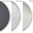 thumbnail image 3 of Seachrome Coronado Porte-Serviette Mural Rond pour Salle de Bain, Acier Inoxydable, Nickel Brossé Satiné, 3 of 3