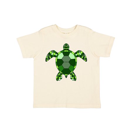 

Inktastic Mosaic Green Turtle Gift Toddler Boy or Toddler Girl T-Shirt