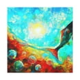 thumbnail image 4 of "Heavenly Angelfish Painting" - Canvas, 4 of 25