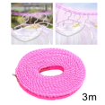 thumbnail image 2 of Corde à Linge Extensible Portable pour Séchage de Jardin Corde à Linge Réglable Accessoires de Camping RV Rose 300cm, 2 of 9