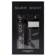 Jacques Bogart Silver Scent , 2 Pc Gift Set 3.33oz EDT Spray, 6.66oz Body Spray