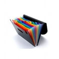 thumbnail image 3 of Document Folder A4 Expandable File Organizer With Elastic Band And Locking Button Organizer Folder For Home Or Office Documents Papers (12 Compartments) Reusable, 3 of 8