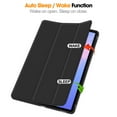 thumbnail image 2 of Allytechgroup Case for Samsung Galaxy S10 FE+ Plus 13.1" SM-X620 X626B, PU Leather TPU Inner Multi Angle Viewing Stand  Slim Fit Shockproof S Pen Holder Smart Cover Auto Sleep Wake, Black, 2 of 8