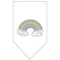 thumbnail image 1 of Bandana Arc-en-Ciel en Strass Blanc Large, 1 of 1